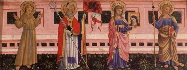 Bartolommeo Caporali St.Luke and the Apostle Jacob the Elder Germany oil painting art
